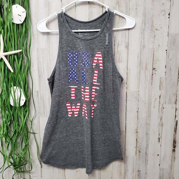 Reebok Tank Top Gray Size Small - Picture 4 of 6